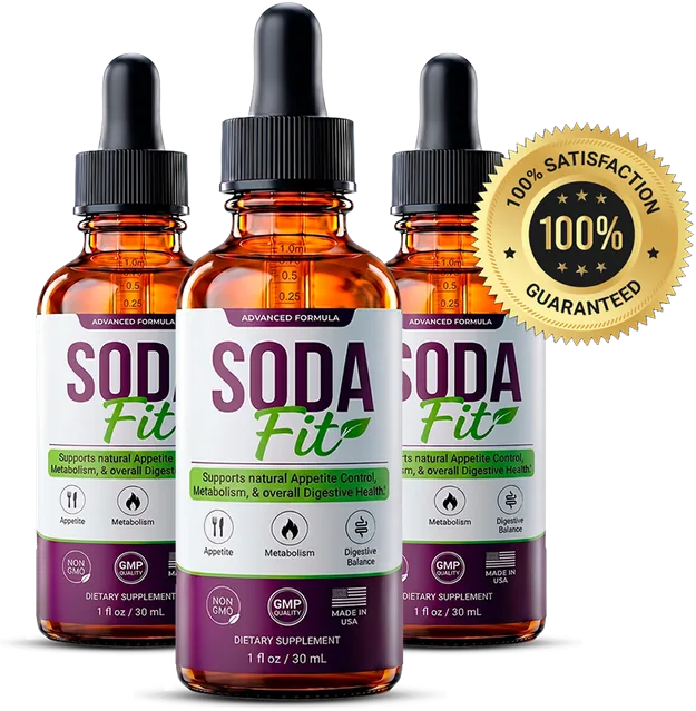 Three bottles of SodaFit™
